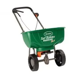 True Value 76232 Scotts Turf Builder Edgeguard Deluxe Broadcast Spreader Low Price