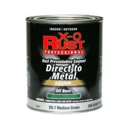 Exclusive Offer TRUE VALUE XO7-QT X-O Rust Anti-Rust Oil-Base Enamel Medium Green Gloss 1-Qt.