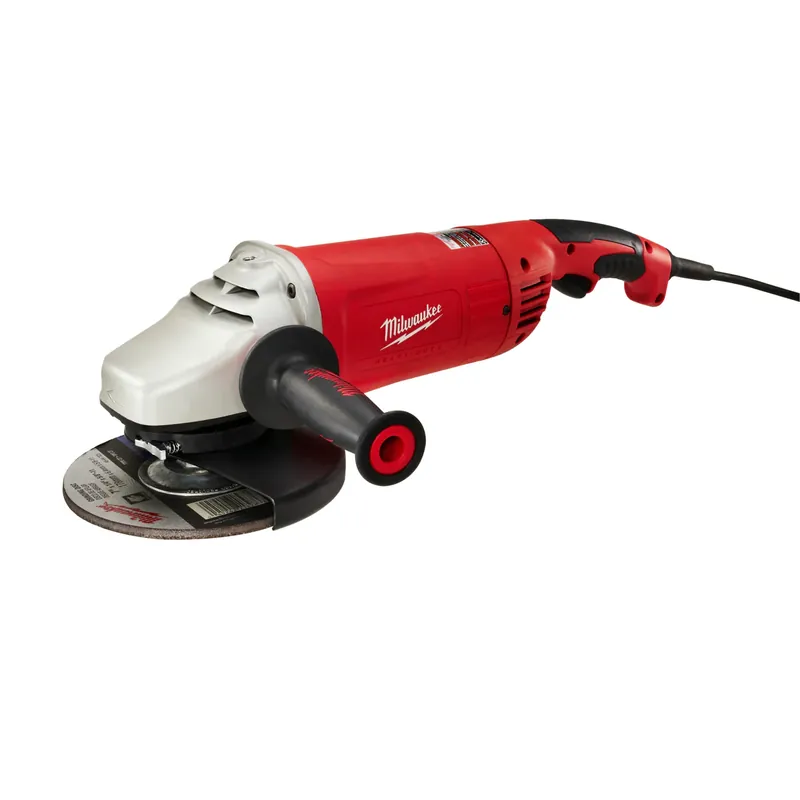Trending Milwaukee 6088-31 15 Amp 7/9 Large Angle Grinder (Non Lock-On)