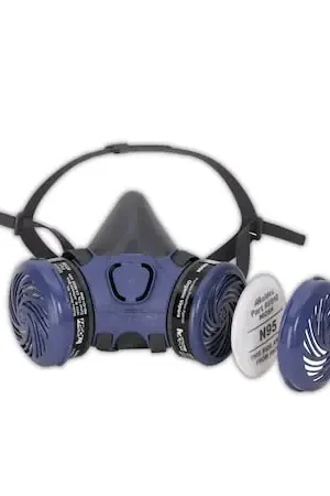 Best Choice Moldex 7112 Reusable Half-Mask Organic Vapor/N95 Prefilter Respirator, Med