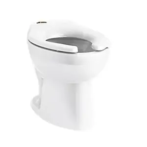 Factory Price Kohler K-96053-0 Wellcomme 1.1 to 1.6 gpf Vitreous China Elongated Front Toilet Bowl with Top Spud