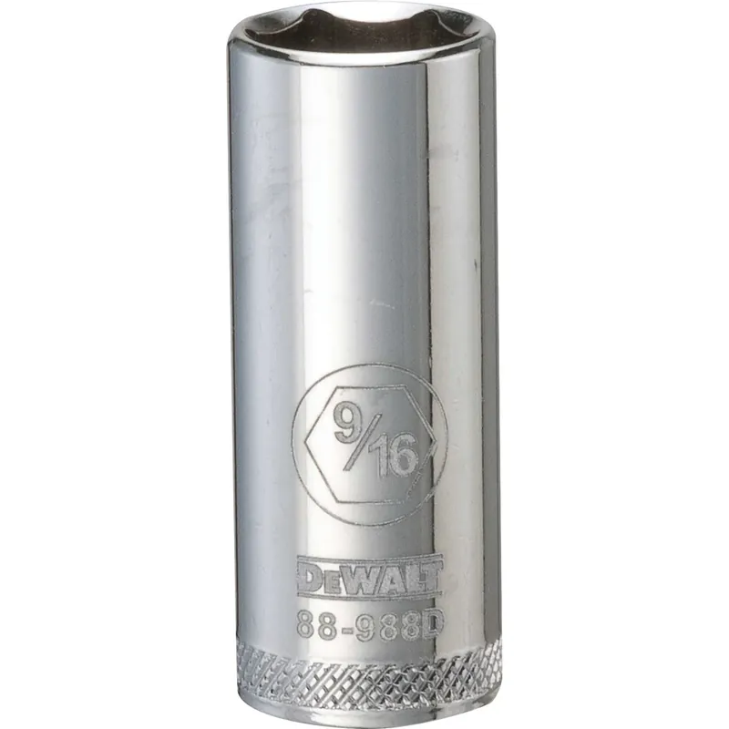 Genuine DeWalt DWMT88988OSP 6 Point 3/8 Drive Deep Socket 9/16 SAE