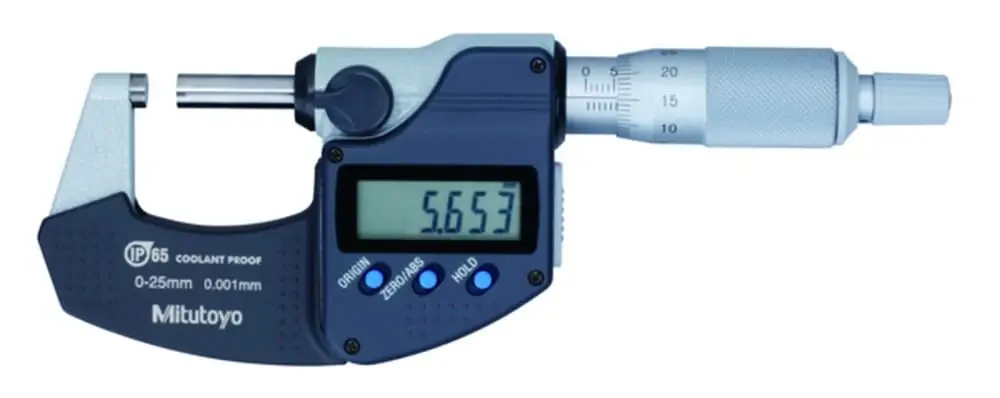 Mitutoyo 293-240-30 Digimatic Micrometer No-Output 0-25 mm Latest