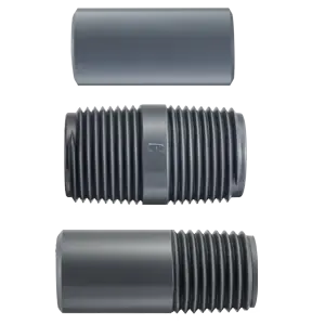 Spears 880-030 Nipple Fitting Schedule 80 Gray 1/4 NPT Male 3 Replacement MPN Affordable