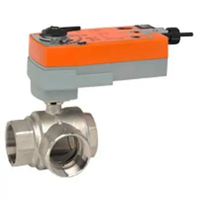 Belimo B349+AFRX24-MFT Characterized Control Valve | 2 | 3 Way | 46 Cv | with Spring Return | 24V | MFT Save Now