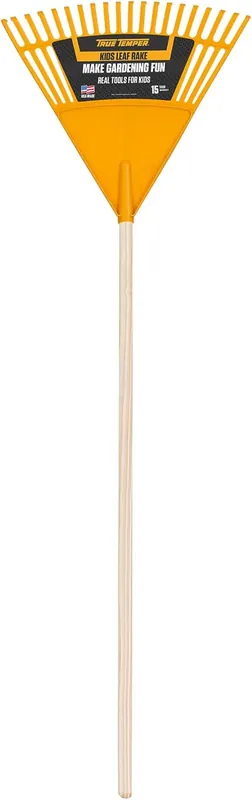 Instant Buy True Temper KLRO Kids Poly Leaf Rake, 18-Inch, Replacement MPN KLRO