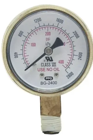 BEST WELDS 900-B2200 Pressure Gauge 2200 psi Replacement MPN 900-B2200 Time-Limited