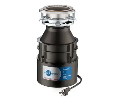 Don't Miss Out INSINKERATOR BADGER1W/C Badger 1 1/3 HP Garbage Disposal with Cord