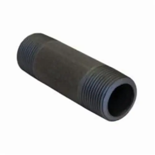 Save Now Anvil 0332619402 Pipe Nipple, 3/4 in x 3 in L, Steel, Black, SCH 80/XH, Seamless