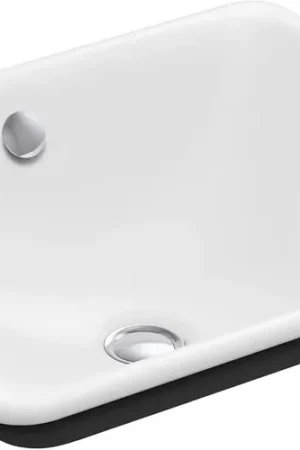 Place Order Kohler K-5400-P5-0 Iron Plains Wading Pool Bathroom Sink, White