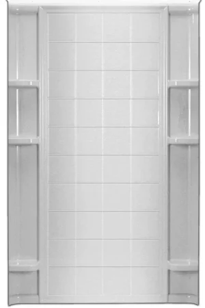 Sterling 72122100-0 Ensemble 48 x 72-1/2 in Shower Wall in White Final Sale