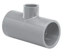 Genuine Lasco 9801334 Tee Fitting 3 x 3 x 2 Slip Schedule 80