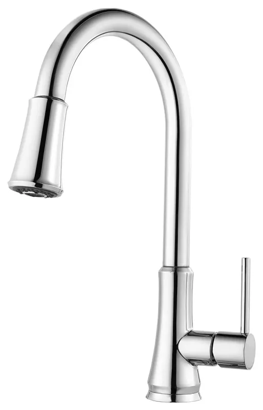 Pfister G529-PF1C Pfirst Series 1-Handle Pull-Down Kitchen Faucet in Polished Chrome Today Only