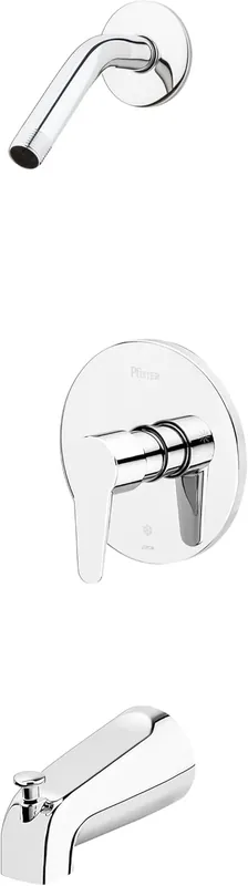 Exclusive Offer Pfister R89-0700 Pfirst Modern Single Handle Tub and Shower Faucet Trim Only