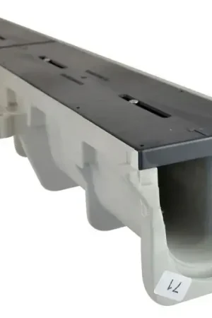 Bargain NDS DS-096 Channel Drain Bottom Outlet, Built-In, Slope
