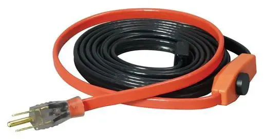 Special Offer EasyHeat AHB-019A 9' L 63 W 120 V Weather Resistant PVC Jacket Fixed Resistance Pre-Terminated