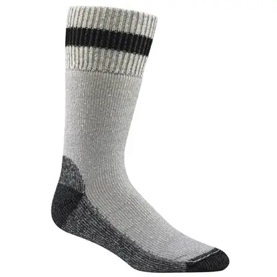 Price Cut TRUE VALUE F2062-792LG Wigwam Diabetic Socks, Thermal, Gray & Black, Men's Large