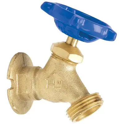 New Arrival True Value 108-004 Sillcock, Brass, Flanged, 3/4 FP x 3/4-In. Hose