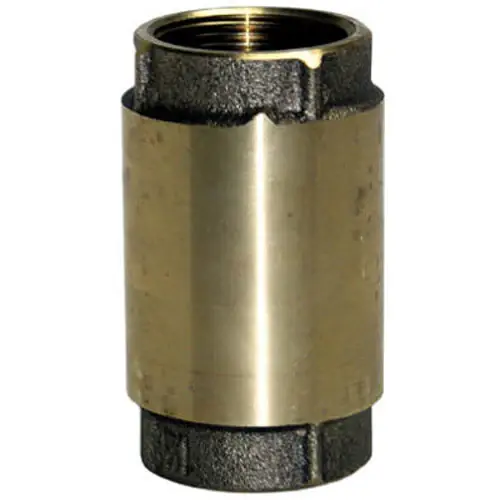 Free Returns TRUE VALUE CV-150NL WATER SOURCE CV-150NL 1-1/2 BRS Check Valve