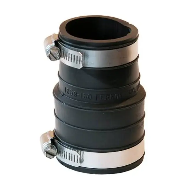 Must Have TRUE VALUE P1059-150 Flexible Coupling - Socket to Pipe Connection