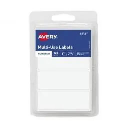 True Value 6113 128CT WHT RECT LABEL Limited Time