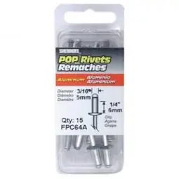 New Release TRUE VALUE FPC64A FPC 15PK MED ALU Rivet