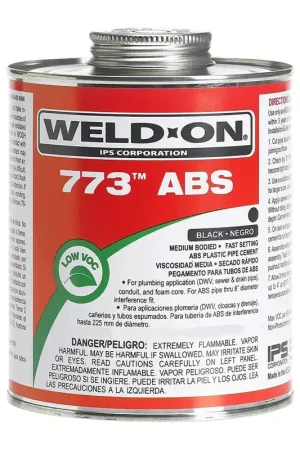 Popular IPS Corporation 18510 1/2 Pint 773 ABS Cement