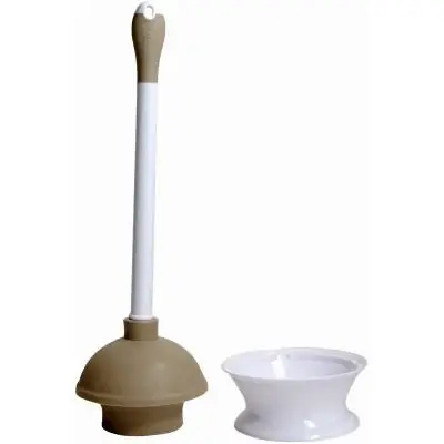 TRUE VALUE 360MB Plunger & Caddy With Microban Price Cut