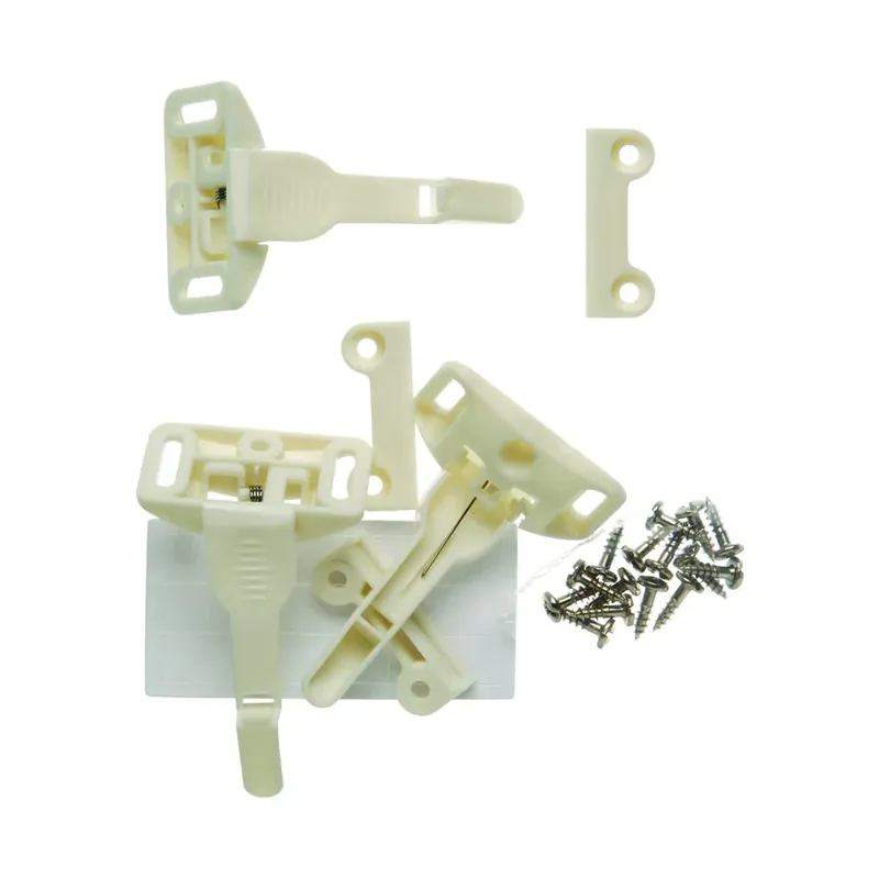 Instant Buy TRUE VALUE 48447 Spring 'N Release 3-Pack Latches