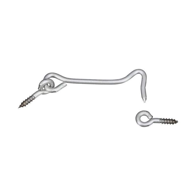 True Value N348-417 4 Inch Stainless Steel Hook/Eye Premium