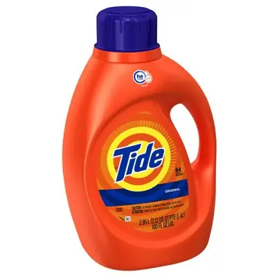 TRUE VALUE 08886 Tide Laundry Detergent Liquid HE Regular Scent 100-oz. Professional Grade