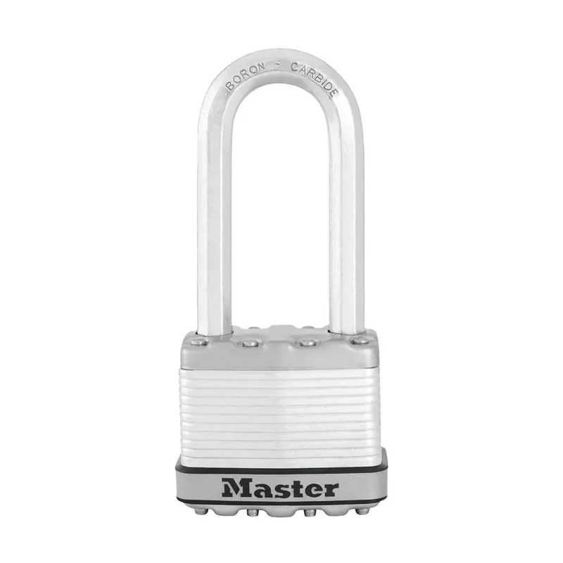 Hassle-Free Returns TRUE VALUE M5XKADLJCCSEN Laminated Padlock With 2-1/2 Boron Shackle With Dual Armor Construction
