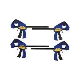 Last Chance TRUE VALUE 1964758 Irwin 4-Pk. 6-In. Mini Quick-Grip Bar Clamp