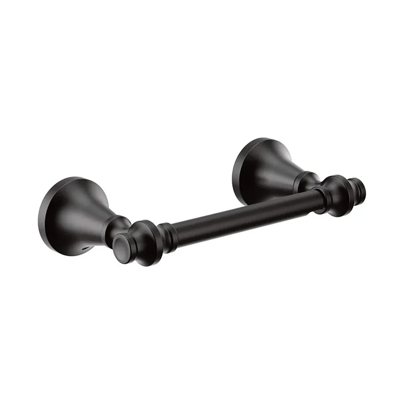 Creative Specialties YB0508BL Moen Colinet Matte Black Pivoting Paper Holder Certified