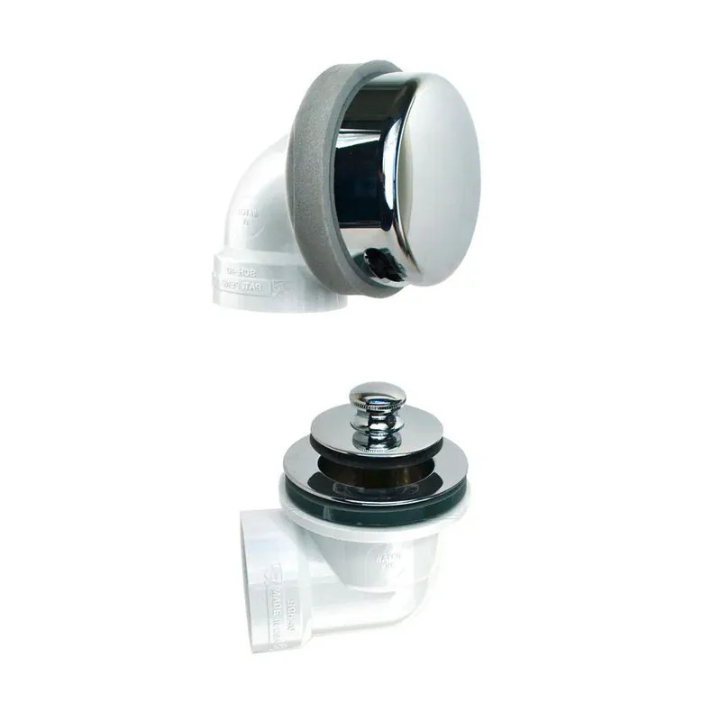 WATCO MANUFACTURING 601-PP-PVC-CP Model 601 Push-Pull Schedule 40 Bath Waste PVC Chrome Exclusive Offer