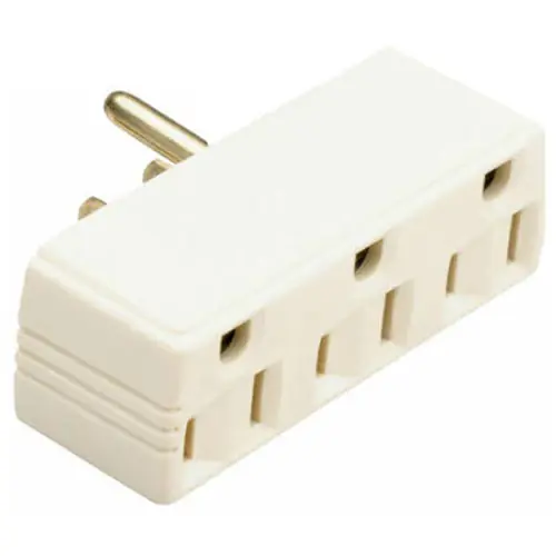 Next Day Delivery True Value 697WCC20 15A WHT TPL Out Adapter