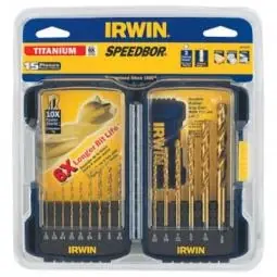 Weekend Sale True Value 3018009 TV612772 15PC Titanium Pro Bit Set