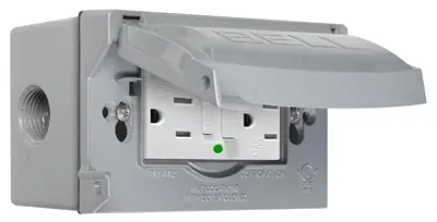 True Value 5874-5S 15A GRY GFCI OUTLET KIT Super Sale