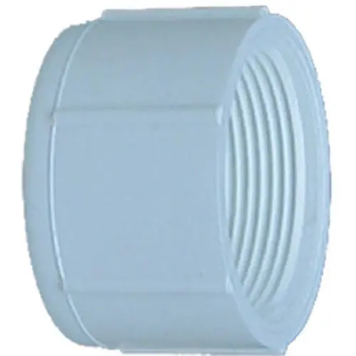 Fan Favorite TRUE VALUE 30161 1-1/2 Inch White Cap Threaded