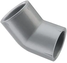 Authentic Spears 817-010C Standard 45 Deg Elbow, 1 In, Socket, SCH 80