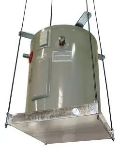 Holdrite 40-SWHP Suspended Water Heater Platform Supports Up To 20 Gallons Clearance