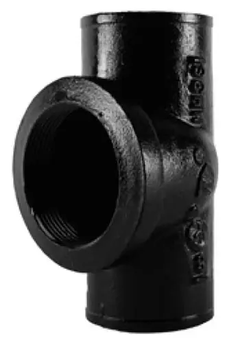 Charlotte Pipe and Foundry 00443 NHS2TTLP 2X2 Nohub Test Tee No Plug Crafted