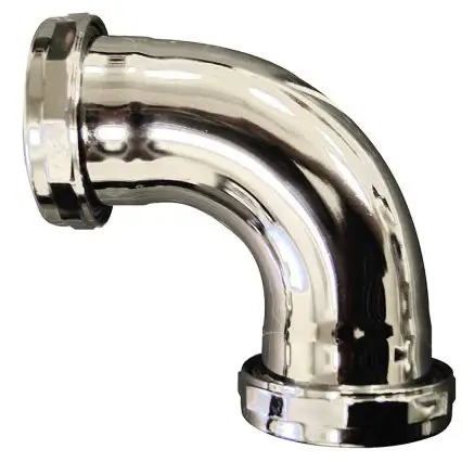 Jones Stephens T74004 1-1/2 Chrome Slip Joint Elbow Luxury