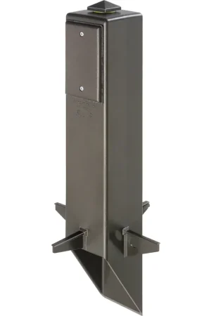 Discount Arlington GP19B Gard-N-Post Black Support FXTR SQ POST 2 PLSTC BK LOW PF