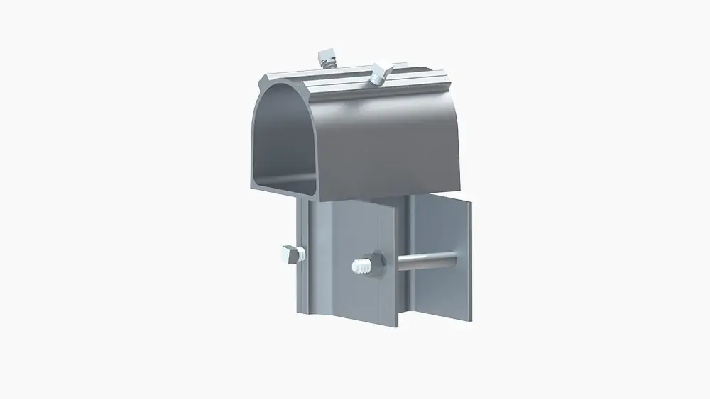 Unirac 403211C 2 Large Array Front Cap Mill Finish Aluminum Certified