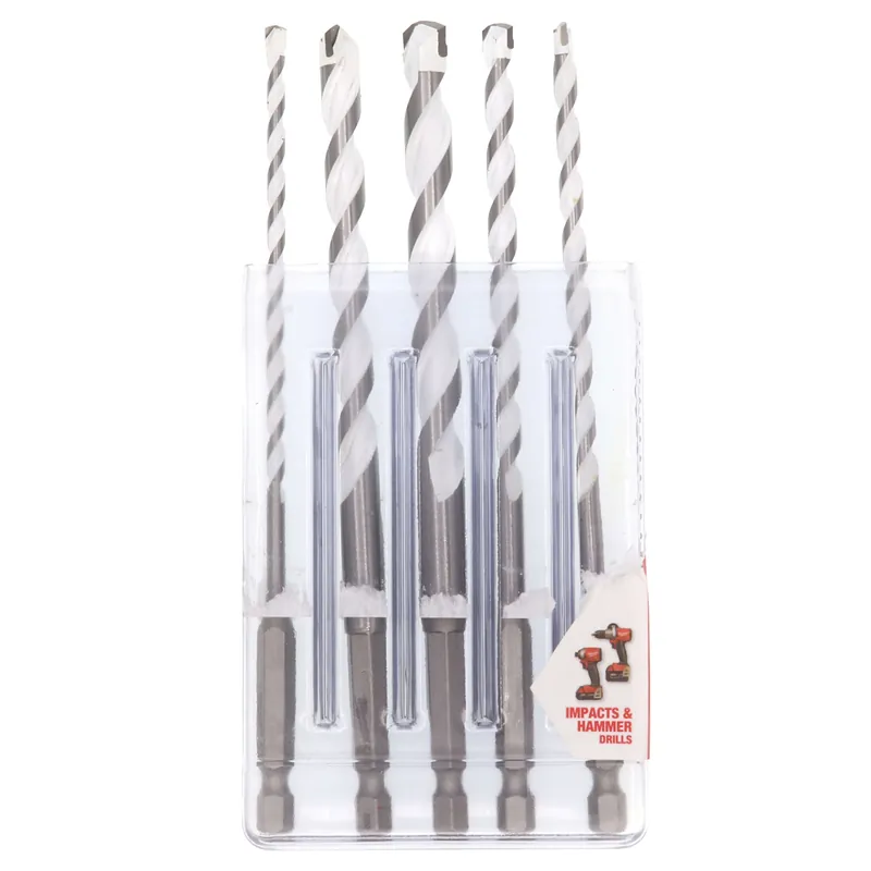 Get Yours Milwaukee 48-20-8898 Shockwave Impact Duty Carbide Multi-Material Drill Bit Set - 5PC