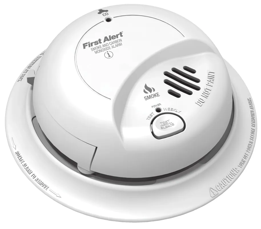 BRK SC9120B 120V AC/DC Smoke/CO Combo Alarm Latest