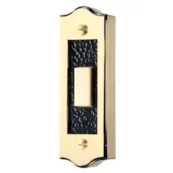 Broan-PB19LGL Lighted Gold Wired NuTone Pushbutton Holiday Sale