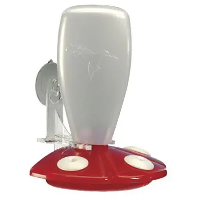 TRUE VALUE NA5546 Audubon Window-Mount Hummingbird Feeder, 12-oz. NA5546 One Day Deal