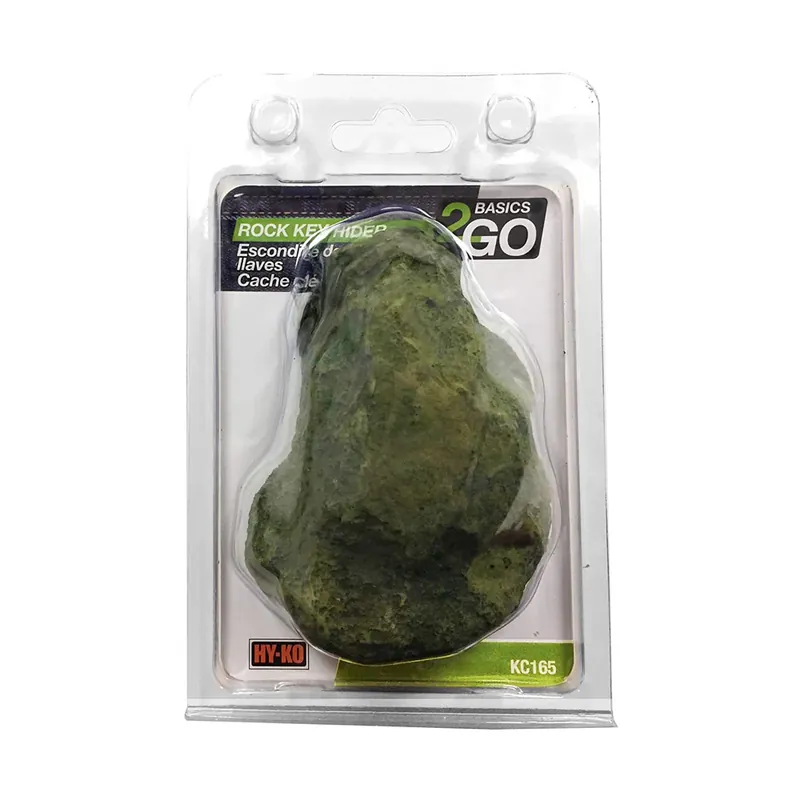 TRUE VALUE KC165 Hy-Ko Key Hider, Outdoor Rock High Quality